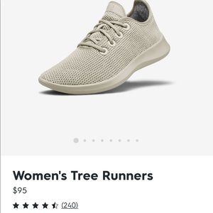 NEW Allbirds wool runner SHOES